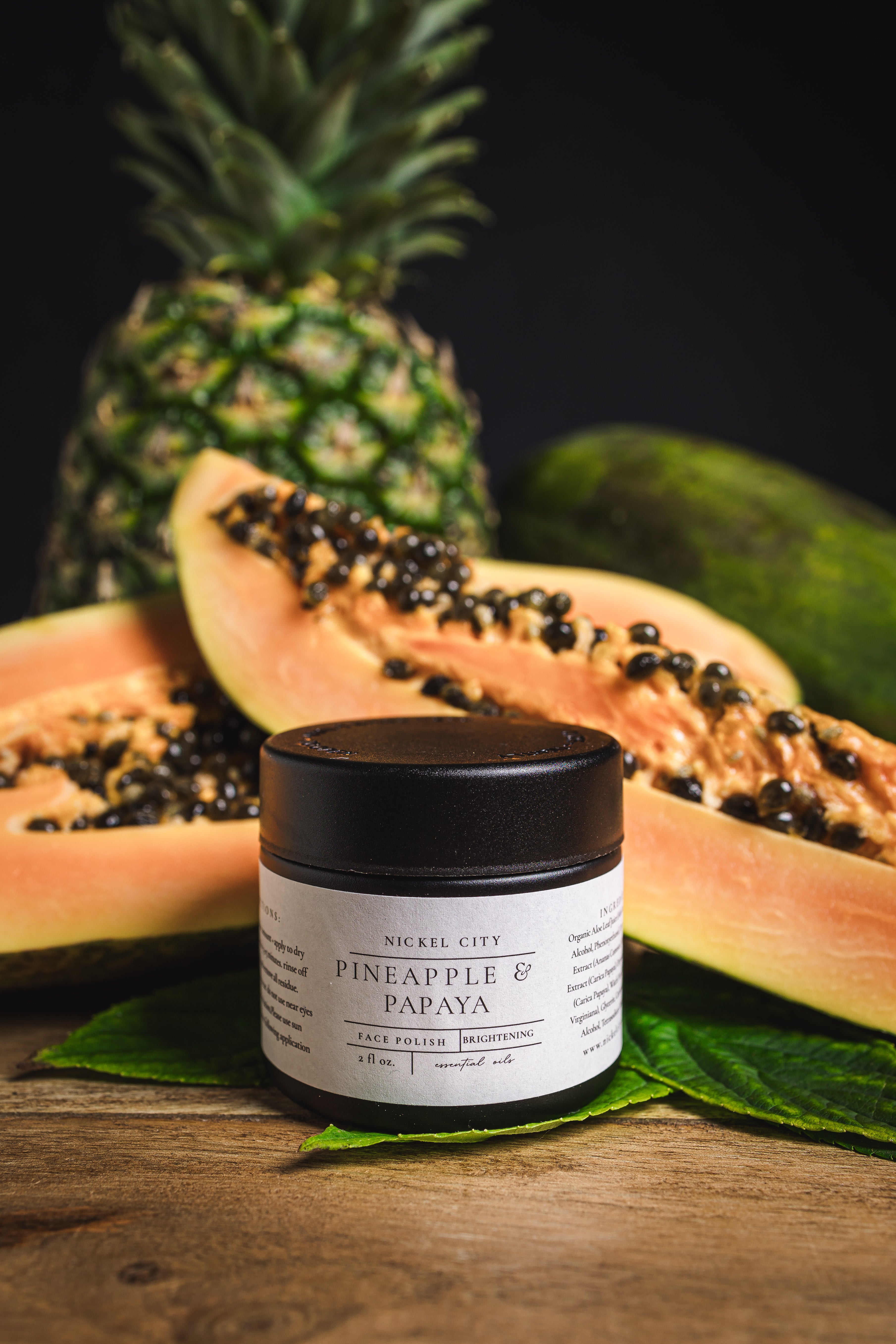 Polish ~ Pineapple + Papaya Enzyme Mask | Nickel City Skin Spa +