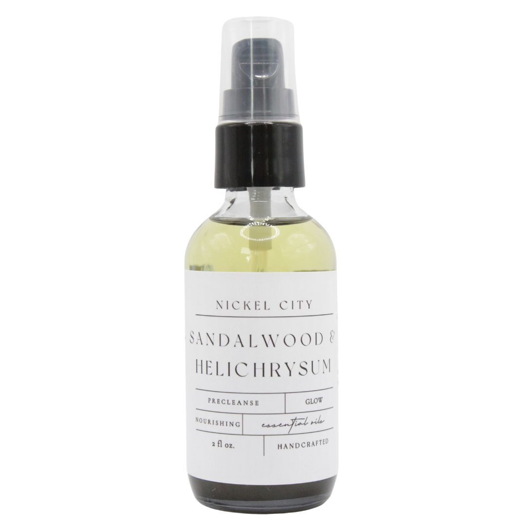 Glow Sandalwood + Helichyusum Preclease Oil Nickel City Skin Spa